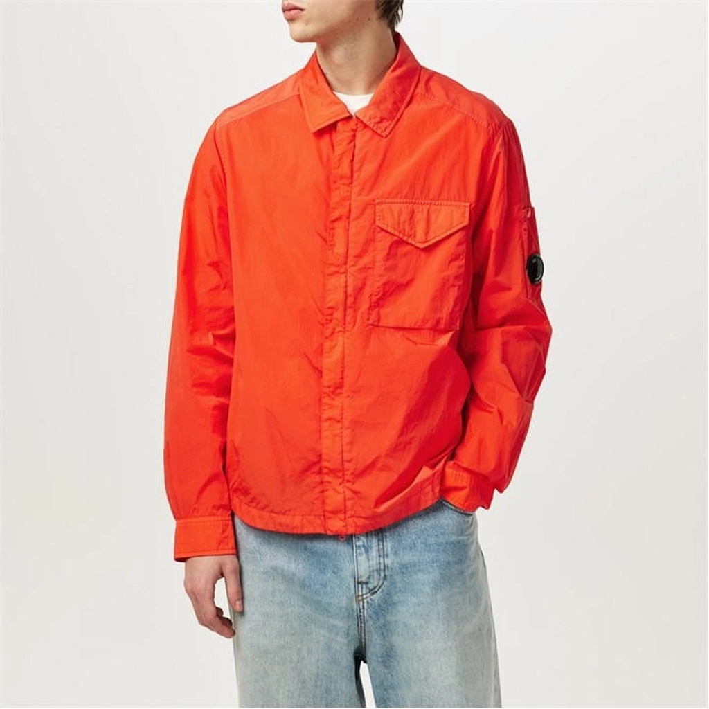 CP Company Men's Chrome-R Overshirt - Red